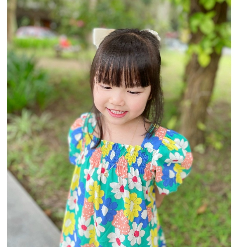 VNXK- Váy Mia xinh xắn in hoa cho bé gái mặc mùa hè -MÃ ĐBG04