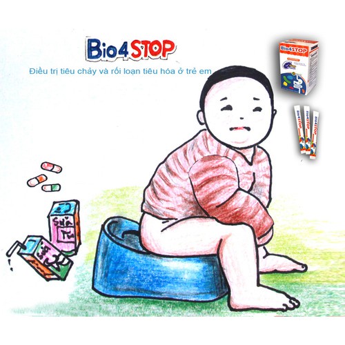 Men Vi Sinh Bio4stop 30 gói Giúp Bé Cân Bằng Hệ Tiêu Hóa Hết Táo Bón Rối Loạn Đường Ruột