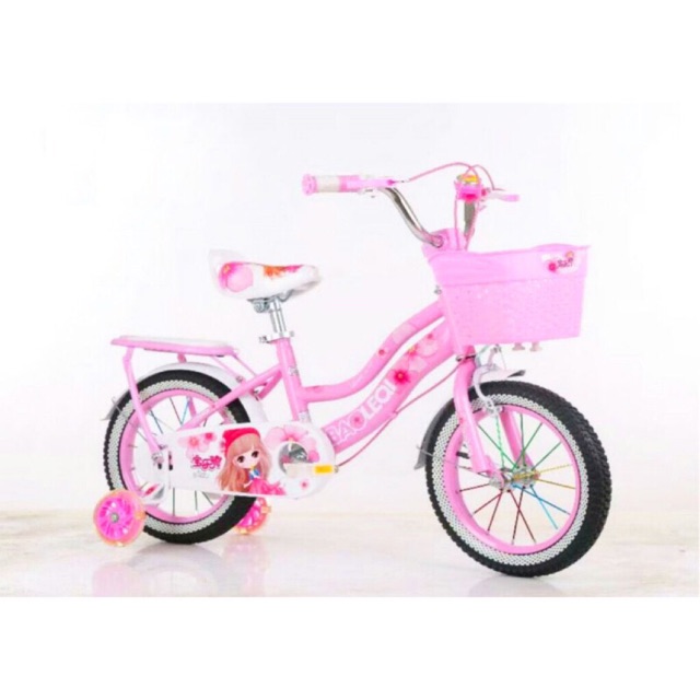 Xe đạp cho bé gái bánh 12inch dành cho bé 2-4 tuổi, miễn ship khu vực saigon