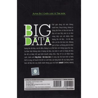 Sách - Dữ liệu lớn (Big Data) - AlphaBooks