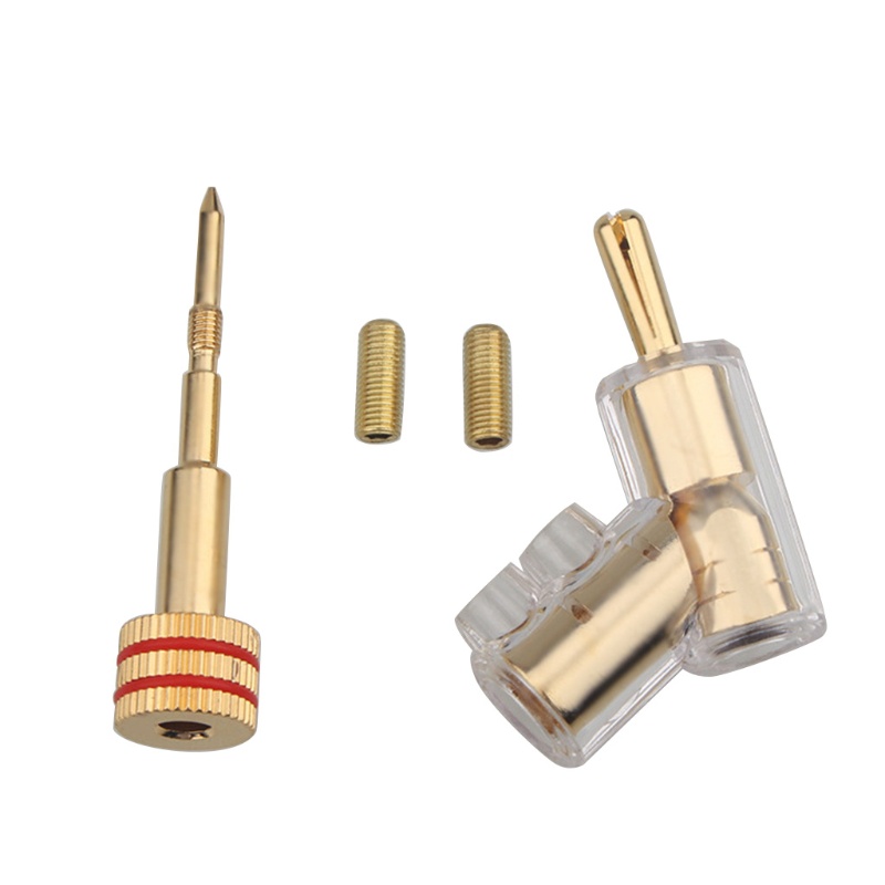 Set 2 Phích Cắm Bắp Chuối Mạ Đồng Nguyên Chất Tiện Dụng