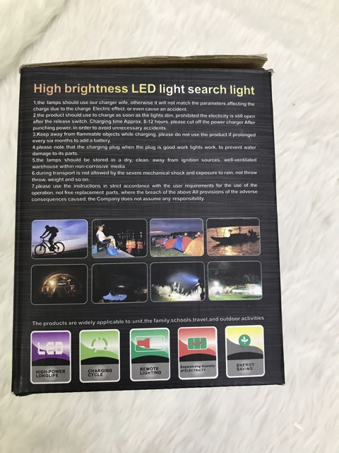 ĐÈN PIN SIÊU SÁNG TÍCH ĐIỆN HÃNG MINGHUA T6 BÓNG LED | BigBuy360 - bigbuy360.vn