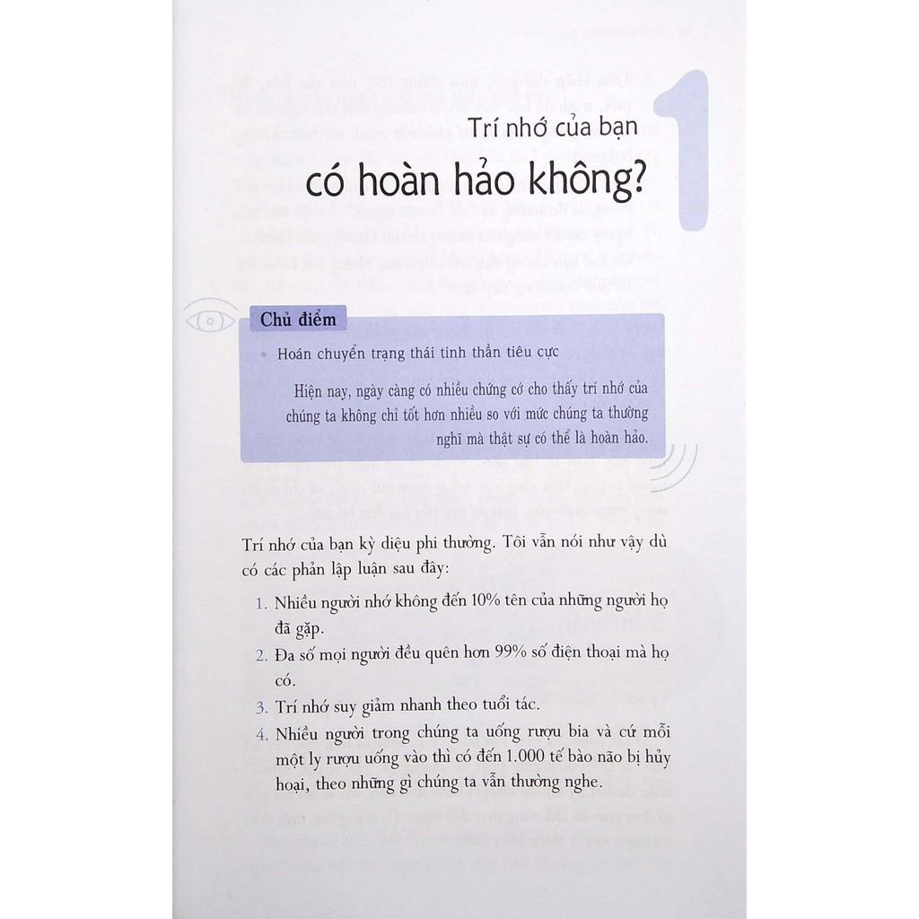Sách Sử Dụng Trí Nhớ Của Bạn (Tái Bản 2019)