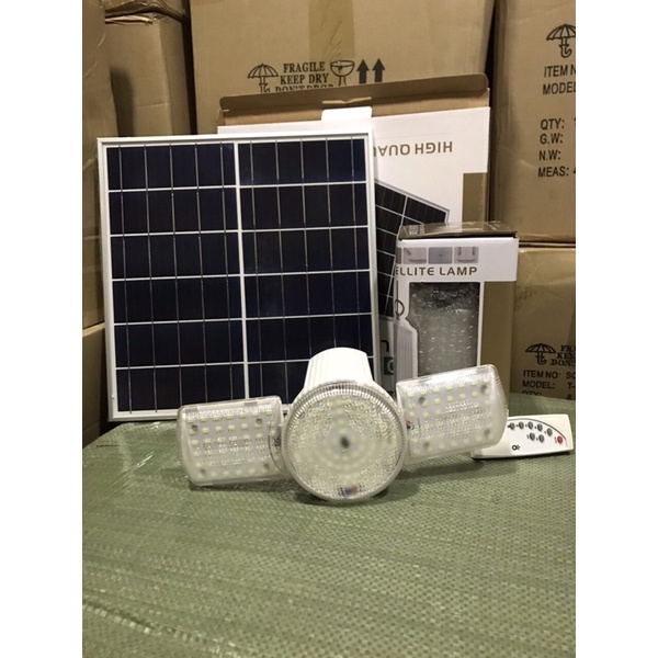 Đèn năng lượng mặt trời 36w ,kèm tấm pin , điều kiển từ xa_led ánh dương