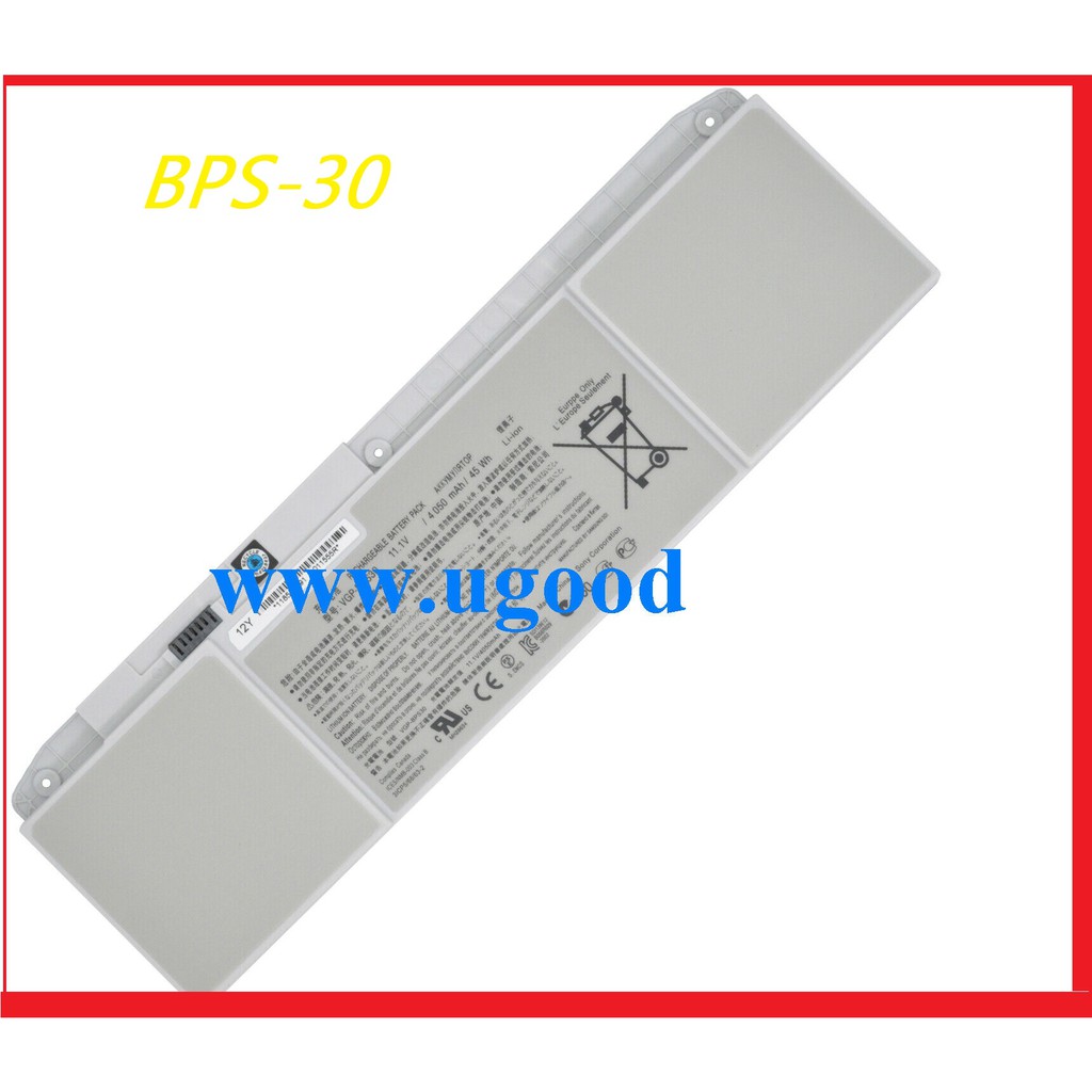 Pin Laptop SONY VGP-BPS30 -dùng cho Sony VAIO SVT-11 SVT-13 SVT131B11T SVT11113FA