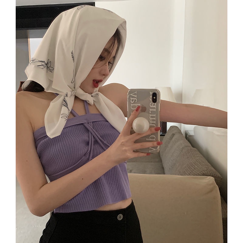 COZOK Áo Tank Top Không Tay Thiết Kế Quyến Rũ Thời Trang