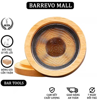 Dụng cụ tạo khói bằng gỗ - hộp gỗ tạo khói - tinh dầu hương - dụng cụ bartender