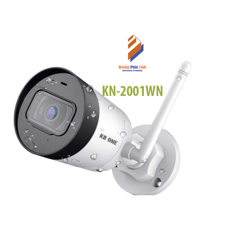 Camera IP Wifi KBVISION KN-2001WN 2.0 Megapixel - Full HD 1080p, Hồng Ngoại 30m, Chuẩn ONVIF