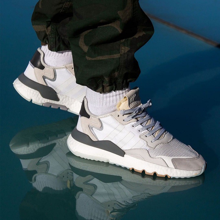 Giày Sneaker Nite Jogger 2019 Crystal White