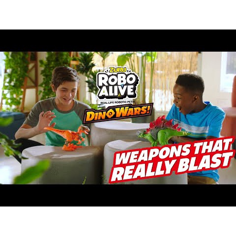 Đồ Chơi ROBO ALIVE Khủng Long Bạo Chúa Chiến Đấu T-Rex-Đỏ 7132/RED
