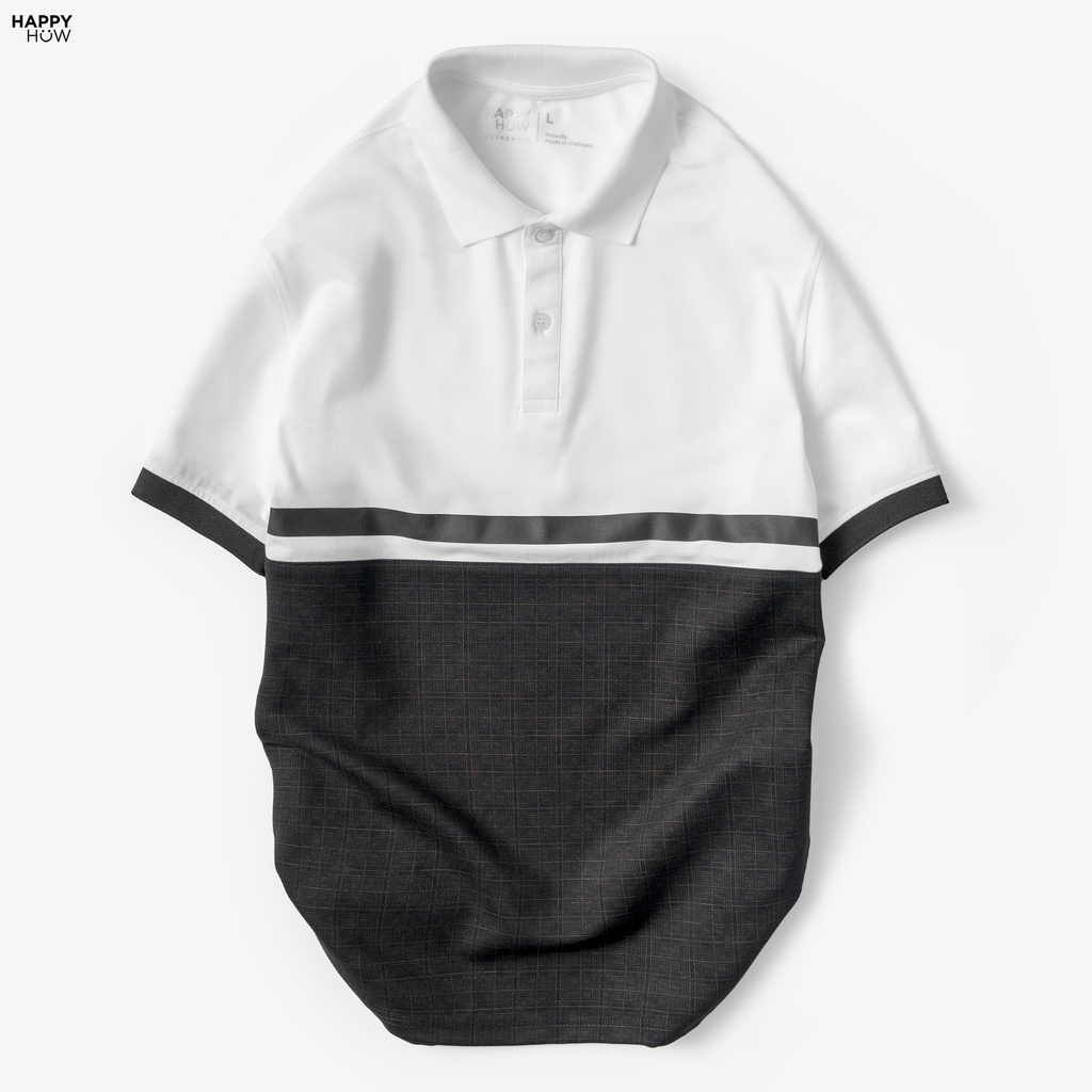 Áo polo nam cổ bẻ FLY vải cá sấu Cotton kháng khuẩn ,chống nhăn, sang trọng - thanh lịch - HAPPYHOW
