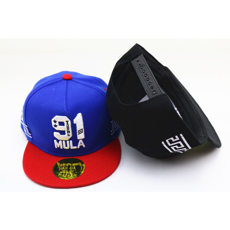 Mũ Lưỡi Trai Họa Tiết Thêu Số 91 Thời Trang Dành Cho Bé Trai 2-8 Tuổi