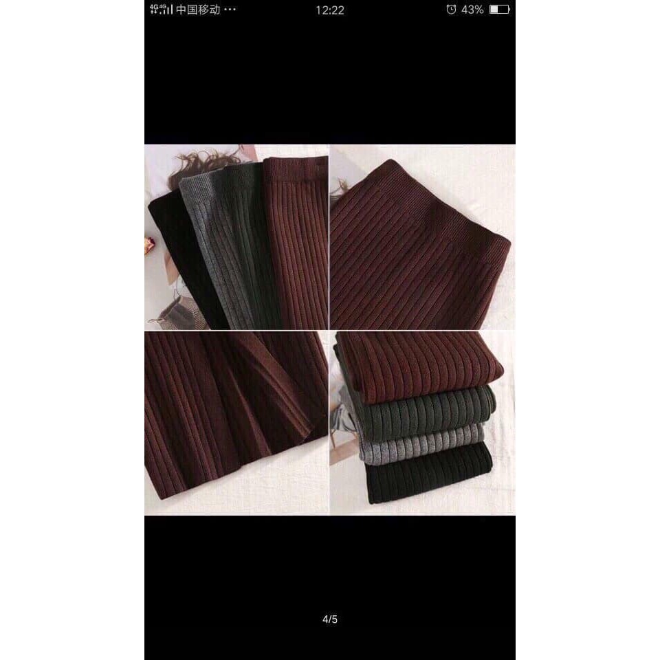 chân váy len ôm dáng dài - đầm len dệt kim xinh xắn | BigBuy360 - bigbuy360.vn