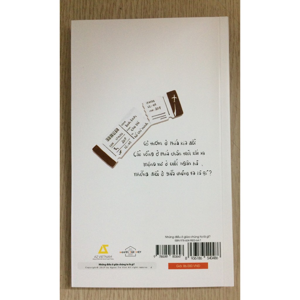[ Sách ] Những Điều Ở Giữa Chúng Ta Là Gì? - Tặng Kèm 4 Postcard | BigBuy360 - bigbuy360.vn