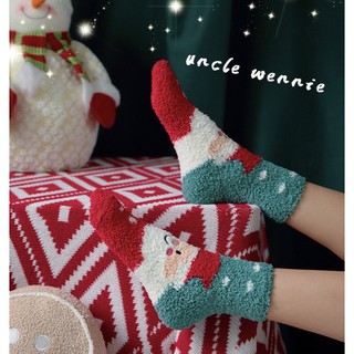 Set quà tặng NOEL tất lông cừu nữ