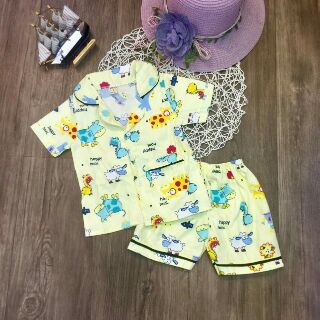 Freeship 99k TQ_bộ pizama cho bé