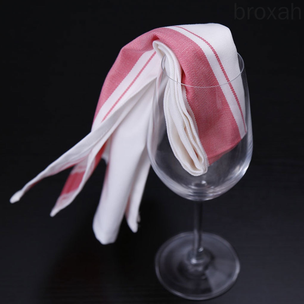 Khăn Lau Chén Dĩa Vải Cotton Nhanh Khô Tiện Dụng Cho Nhà Bếp