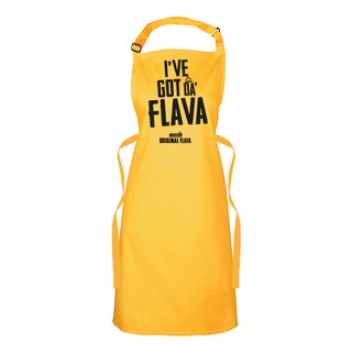 Tạp dề nails kaki màu vàng tươi - Tạp dề unisex - Đồng phục nam nữ