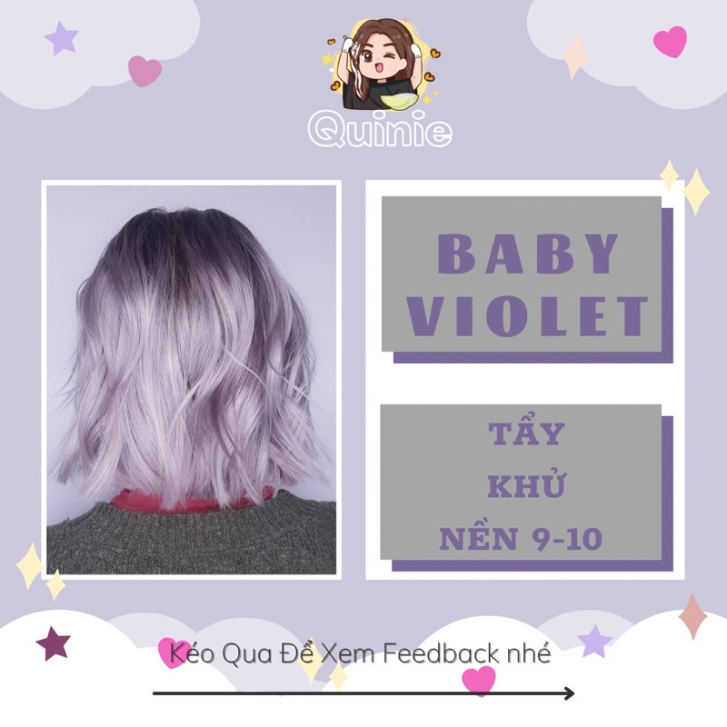 THUỐC NHUỘM TÓC MÀU BABY VIOLET