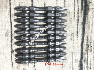Mũi vít PH2 WIHA lùn 65mm(số30)