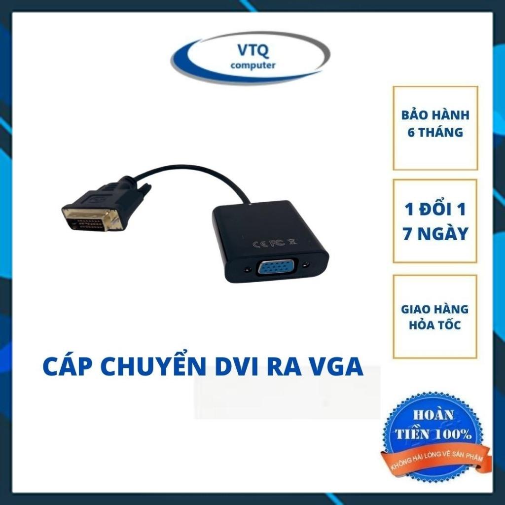 Cáp chuyển DVI qua VGA giá rẻ  Cáp chuyển dvi to vga 24+1 ĐẢM BẢO CHẤT LƯỢNG