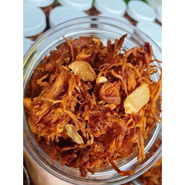 Khô Gà Cháy Tỏi Nhà Làm 500gram/hộp | BigBuy360 - bigbuy360.vn