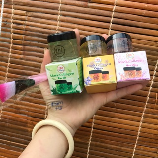 Nạ yến collagen Dm beauty tặng cọ