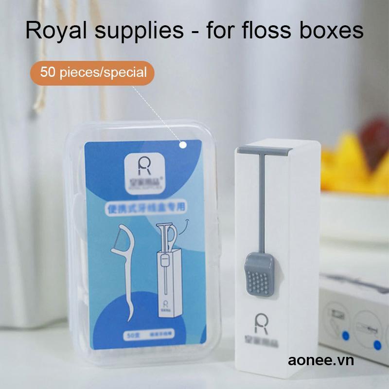 ✨✨Hộp Đựng Chỉ Nha Khoa Mini Tự Động Cao Cấp,Tăm chỉ nha khoa tiệt trùng hộp