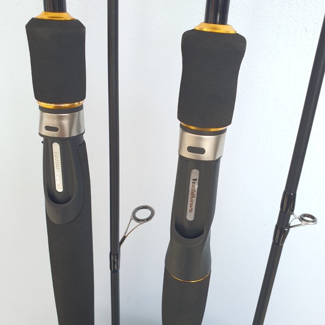 cần câu lure dài 1m98 yoshikawa cryclone cần khoẻ giá rẻ y hình