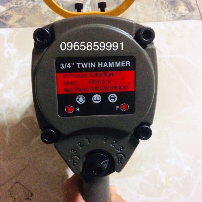 SÚNG BẮN ỐC BULONG 1 inch ngắn Lionking