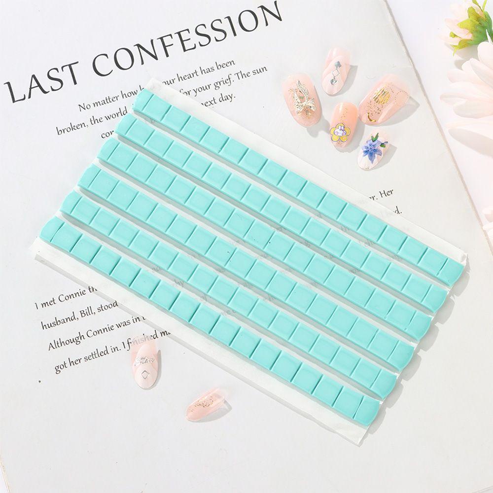 JUNE Keo Dán Móng Tay Đất Sét Bằng Nhựa Có Thể Tái Sử Dụng