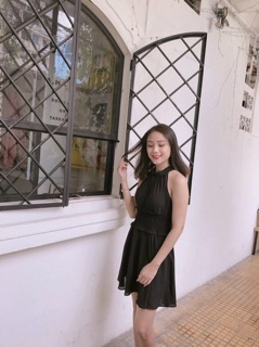 Đầm xòe chít eo - Thanh lý nghỉ bán