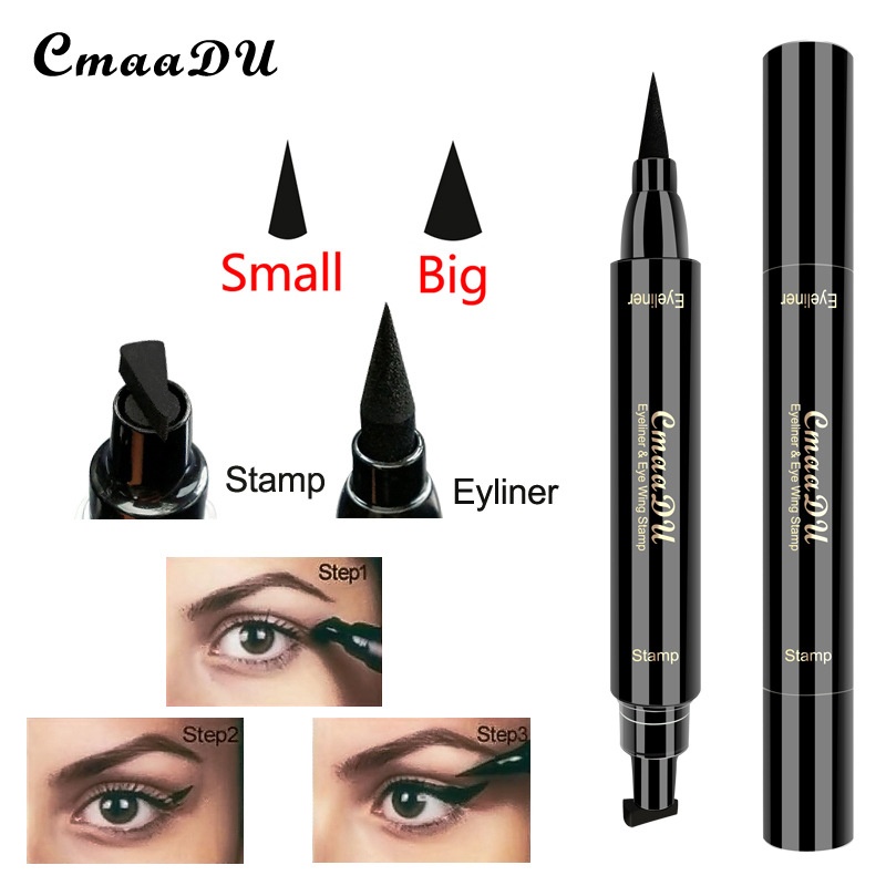 [Hàng mới về] Bút kẻ mắt nước 2 đầu trang điểm mắt mèo lâu trôi | BigBuy360 - bigbuy360.vn