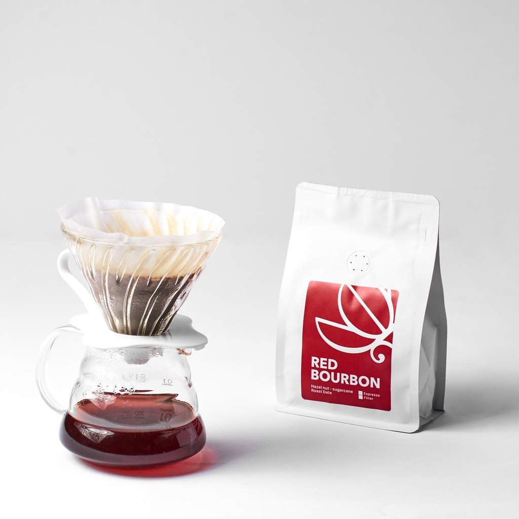 Cà phê đặc sản rang mộc Arabica 100% Red Bourbon, rang vừa  THE MARRIED BEANS