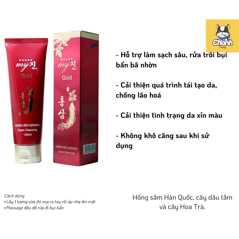 Sữa Rửa Mặt Sâm Đỏ Hàn Quốc | BigBuy360 - bigbuy360.vn