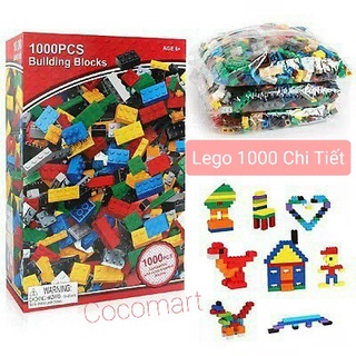 Bộ Đồ Chơi Lego Xếp Hình 1000 Chi Tiết Cho Bé - Đồ Chơi Lắp Ghép Thông Minh Cho Bé Rèn Luyện Phát Triển Trí Tuệ