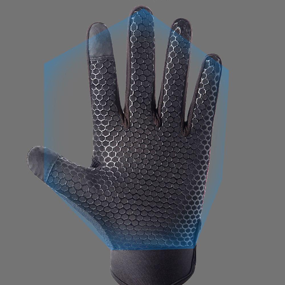 TWINKLE Fishing Gloves Summer Breathable Waterproof Mesh Cycling Gloves Touch Screen Gloves Fishing Accessories Protective Mittens
