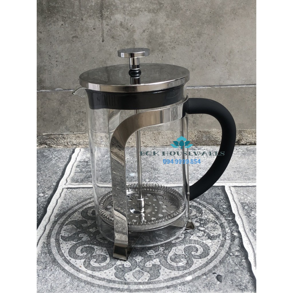 [ LOCK&amp;LOCK ] Bình pha trà cafe French Press Lock&amp;Lock, 800ml - LLG018