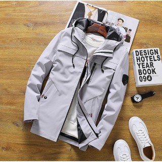[FREE SHIP 50K] Áo Khoác Dù Nam 2019 - Áo Khoác Dù Có Mũ Thời Trang Lãng Tử Bụi Bặm
