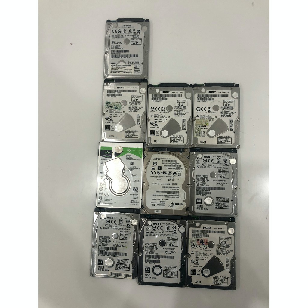 Ổ cứng HDD laptop cũ tình trạng good,Shop đã test rất kỹ, Bảo hành 12 tháng 1 đổi 1.