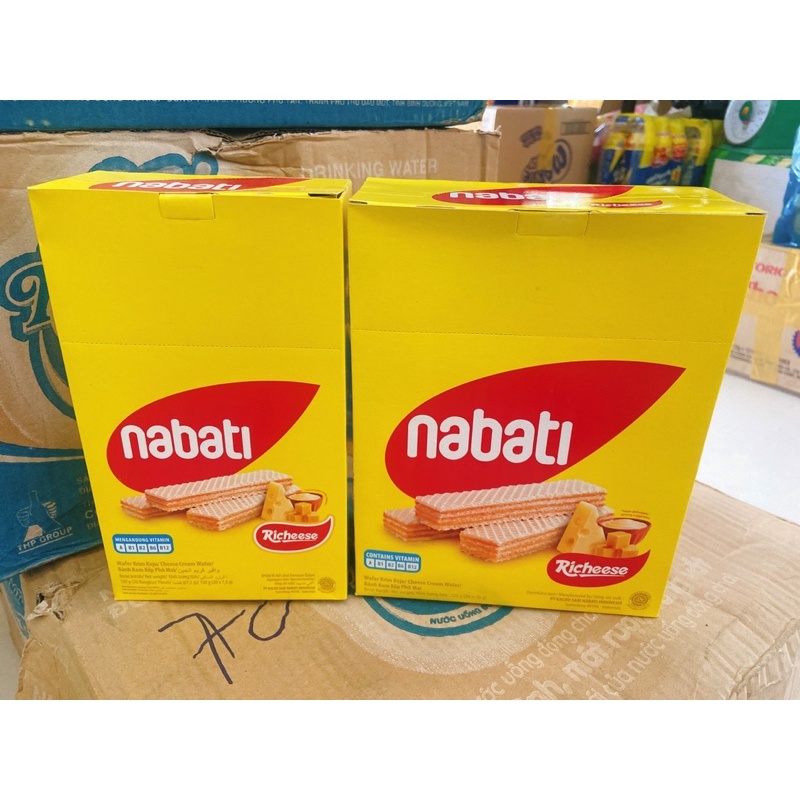 Bánh xốp Nabati vị phô mai