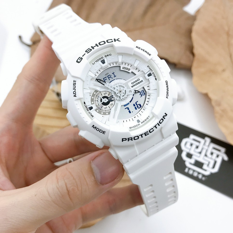 Đồng hồ nam Casio G-SHOCK GA-110 / GA-110MW-7A chống va đập, hàng chính hãng