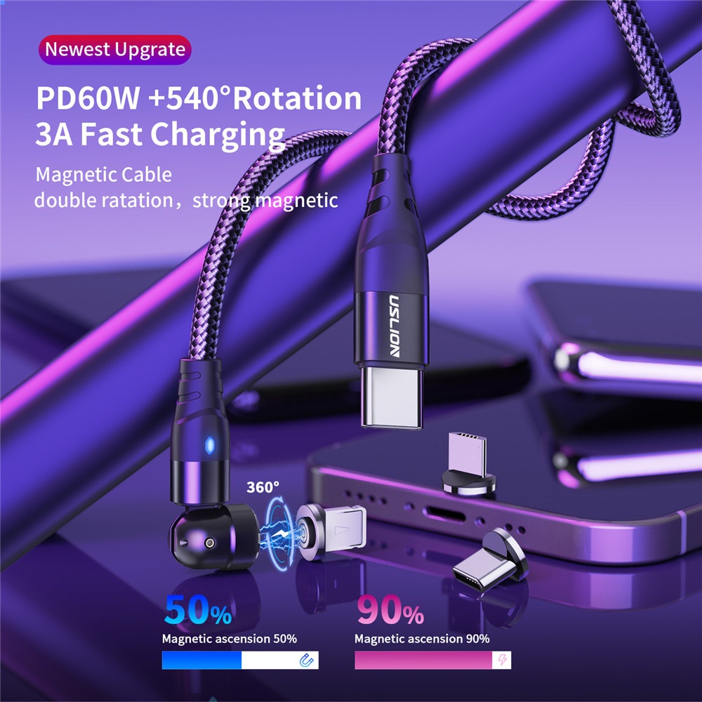Dây Cáp Sạc Nhanh 60W 4.0 USB C Sang Type C PD Cho Huawei P40