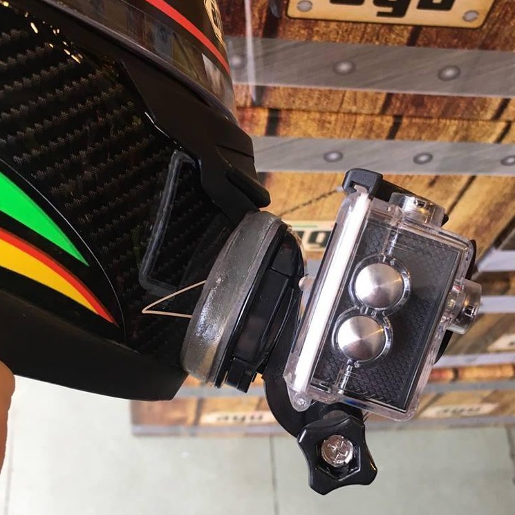 [Rẻ vô địch] Bộ chữ J, gắn camera lên nón, mount gắn cằm, phụ kiện camera hành trình+Tặng keo dán 3M | BigBuy360 - bigbuy360.vn