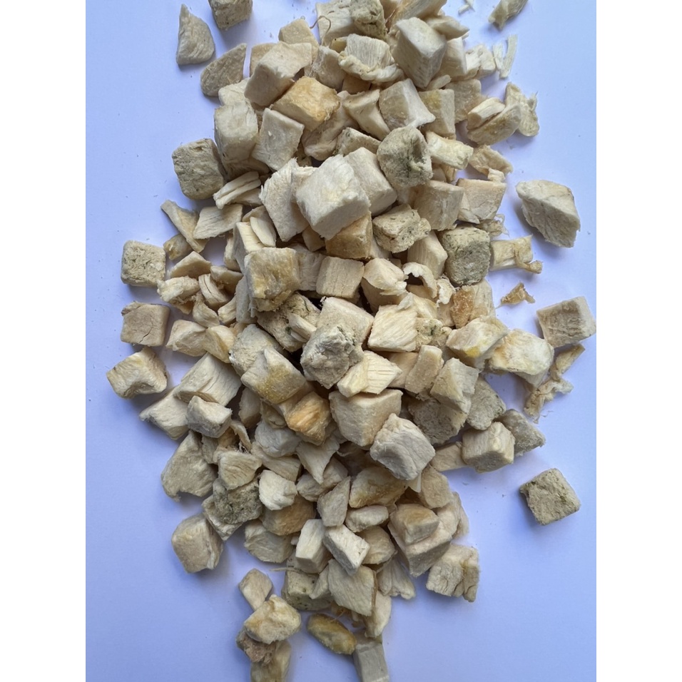 Ức gà sấy dạng viên nhỏ dành cho chó mèo trên 2 tháng tuổi gói 200g