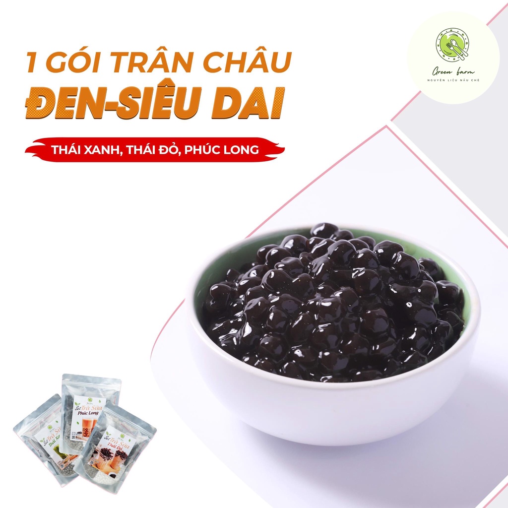 [Now Ship] Set Trà Sữa Phúc Long, Thái Xanh, Thái Đỏ Tự Nấu (SET LỚN 35 - 40 Ly) Tặng Kèm Công Thức - GREEN FARM | BigBuy360 - bigbuy360.vn