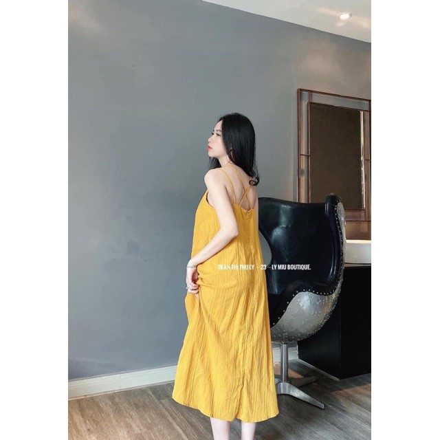 Đầm maxi 4 dây hot trend | BigBuy360 - bigbuy360.vn