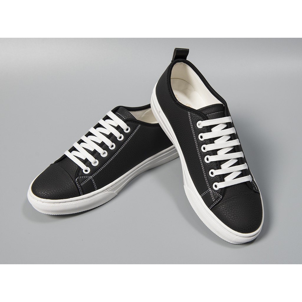 Giày Sneaker nam da bò POLITE_ART - Giày da nam đế đúc su cao cấp chất lượng
