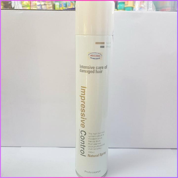 Gôm mềm tạo kiểu tóc Mugens Hàn quốc - Mugens Natural spray