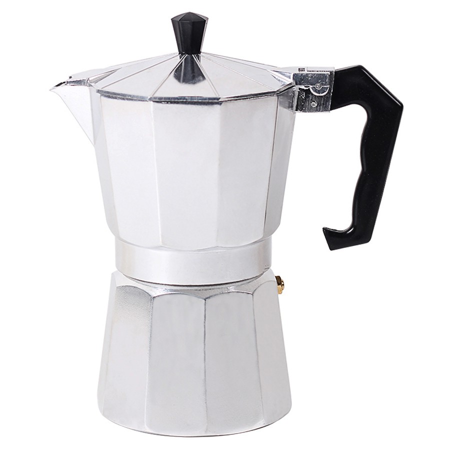 Bình Pha Cafe Kiểu Ý Bialetti Moka Express Italy - Ấm Pha Coffee 6 Cup 300ML - Có Ảnh Thật ( Video )